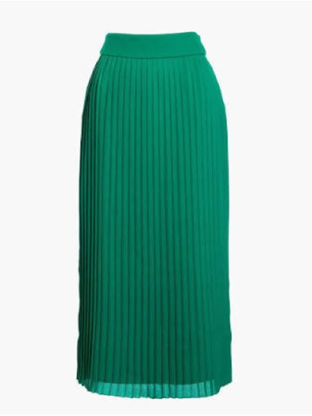 J. Crew Factory midi pleated skirt